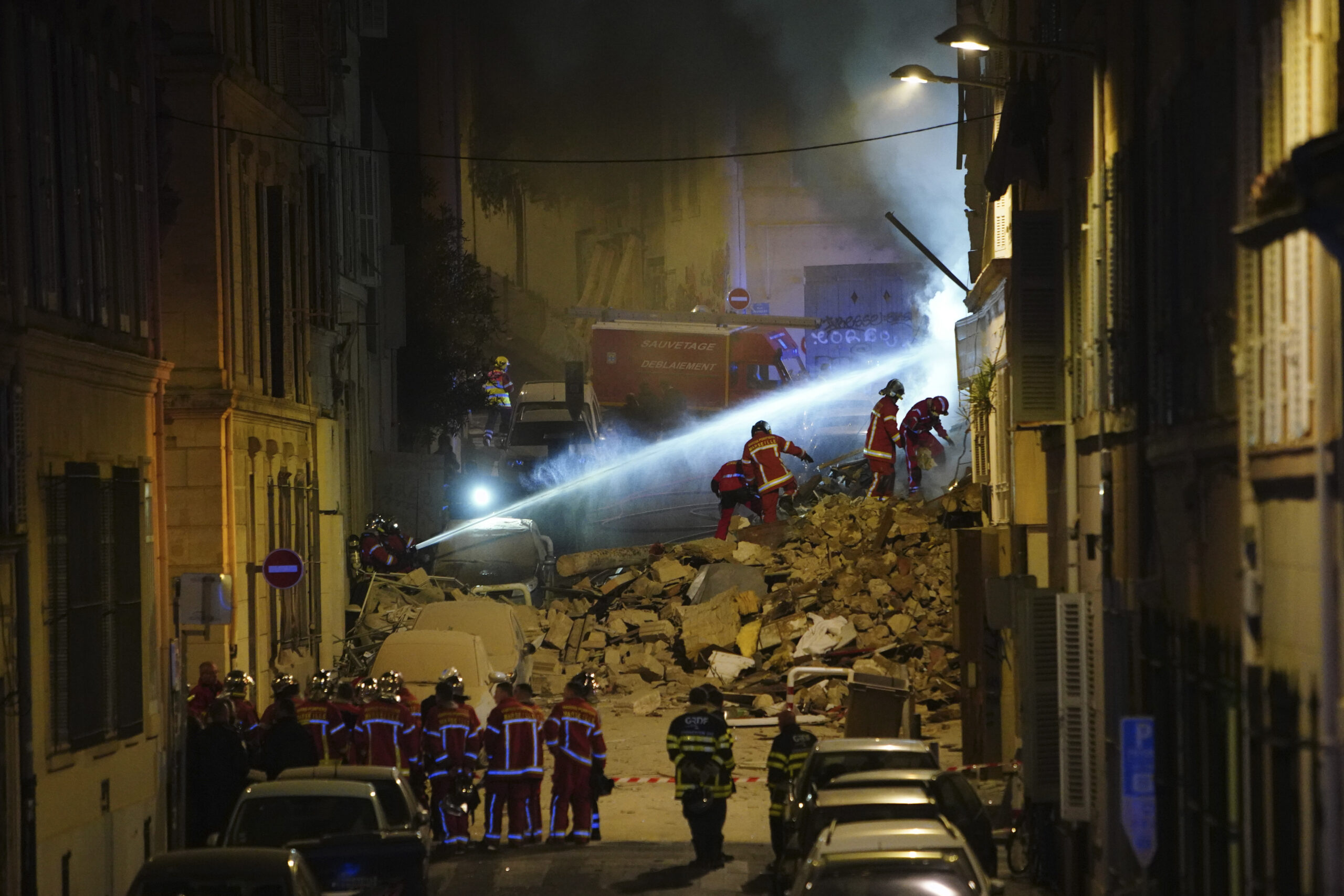 Building Collapsed Marseille Collapsed