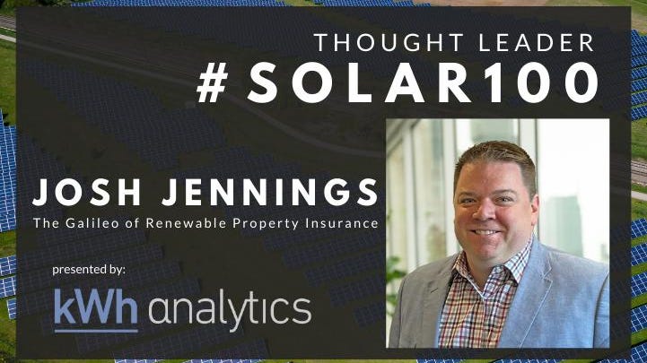 Josh Jennings, Renewable Asset Insurance Galileo